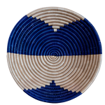Amakoro Blue Woven Storage Basket