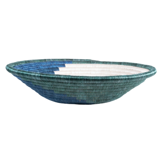 Umuraba Swirl Woven Storage Basket