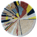 Geo Splash Woven Storage Bowl