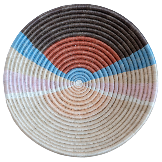 Sunset Vibes Woven Storage Basket